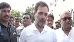 Rahul Gandhi meets Hathras stampede victims, appeals to UP CM for fair compensation